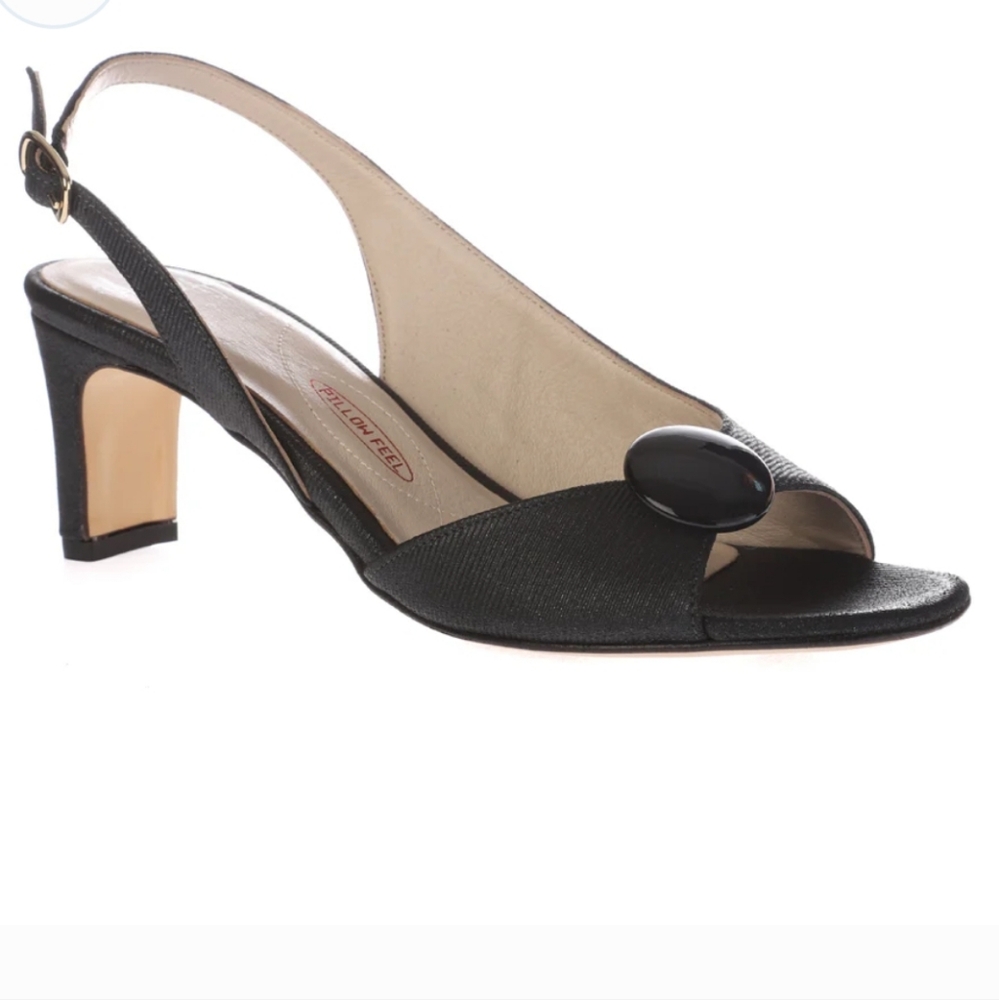 🔥RANGONI FIRENZE AMALFI ERASMO in Black Summer Irid Size 7 NEW